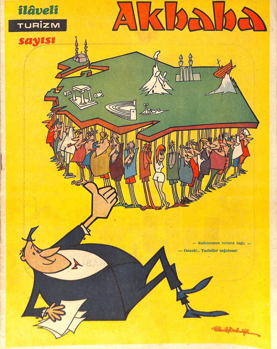 Akbaba Mizah Karikatür Dergisi 14 Haziran 1967 Sayı: 25 NDR93167 - 1