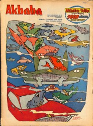 Akbaba Mizah Karikatür Dergisi 14 Şubat 1973 Vedat Saygel,Erdoğan Bozok,Nurettin Türker,Suavi Süalp,Cafer Zorlu,Muzaffer İzgü,Metin Şanlı,Erhan Tığlı NDR80272 - Gökçekoleksiyon