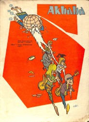 Akbaba Mizah Karikatür Dergisi 19 Haziran 1968 Sayı: 26 NDR93202 - Gökçekoleksiyon