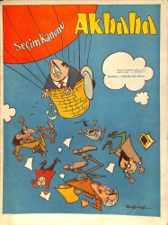 Akbaba Mizah Karikatür Dergisi 20 Mart 1968 Sayı: 13 NDR93177 - Gökçekoleksiyon