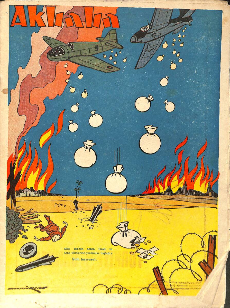 Akbaba Mizah Karikatür Dergisi 21 Haziran 1967 Sayı: 26 NDR93197 - 1