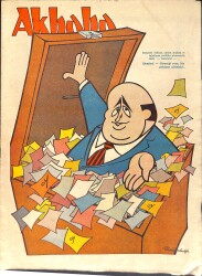 Akbaba Mizah Karikatür Dergisi 22 Kasım 1967 Sayı: 48 - Necdet Rüştü Efe - Yusuf Ziya Ortaç - Nimet Arzık NDR93151 - Gökçekoleksiyon