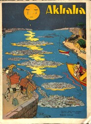 Akbaba Mizah Karikatür Dergisi 24 Ağustos 1966 Sayı: 35 NDR93182 - Gökçekoleksiyon