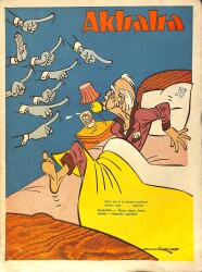Akbaba Mizah Karikatür Dergisi 25 Ocak 1967 Sayı: 5 NDR93184 - Gökçekoleksiyon