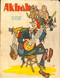 Akbaba Mizah Karikatür Dergisi 3 Ocak 1967 Sayı: 2 NDR93169 - Gökçekoleksiyon