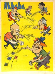 Akbaba Mizah Karikatür Dergisi 30 Ekim 1968 Sayı: 45 NDR93189 - Gökçekoleksiyon