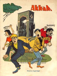 Akbaba Mizah Karikatür Dergisi 4 Mayıs 1966 Sayı: 19 - Yusuf Ziya Ortaçgil - Aziz Nesin - Nimet Arzık NDR93154 - Gökçekoleksiyon