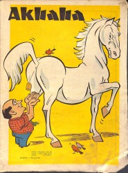 Akbaba Mizah Karikatür Dergisi 8 Haziran 1966 Sayı: 24 - Yusuf Ziya Ortaç - Özbey İncebayraktar NDR93157 - Gökçekoleksiyon