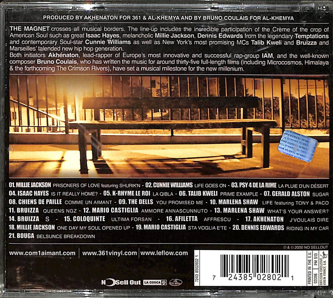 Akhenaton & Bruno Coulais ‎- The Magnet (İkinci El) CD5155 - 2