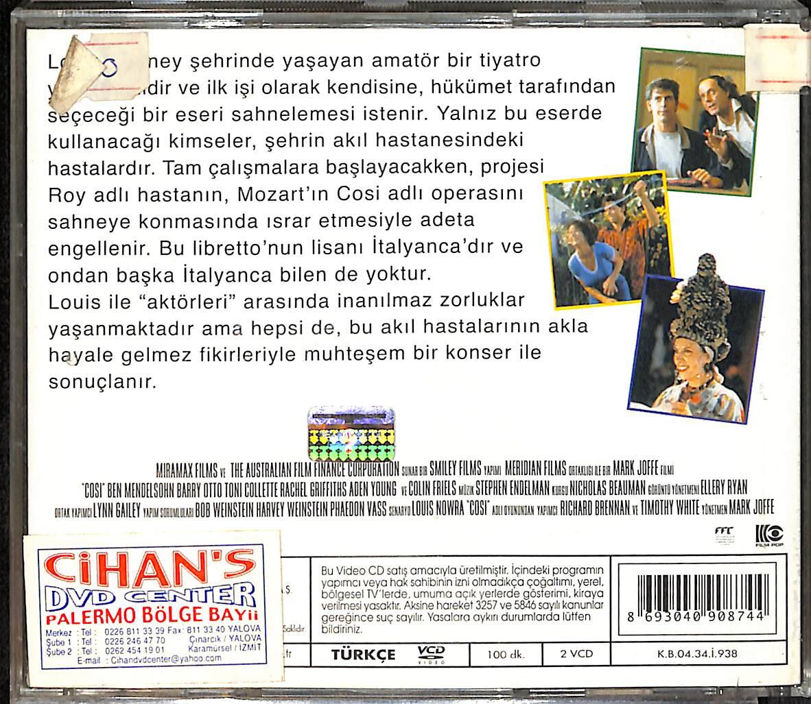 Akıl Hastanesinde Gösteri VCD Film (İkinci El) VCD27552 - 2