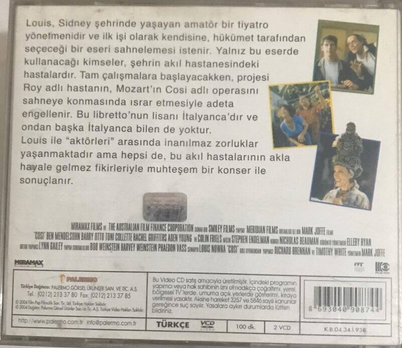 Akıl Hastanesinde Gösteri VCD Film VCD13488 - 2
