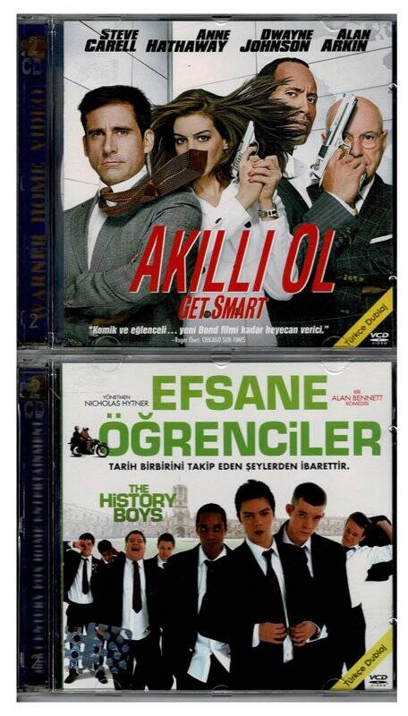Akıllı Ol Efsane Öğrenciler - 2 Adet VCD Film VCD400 - 1