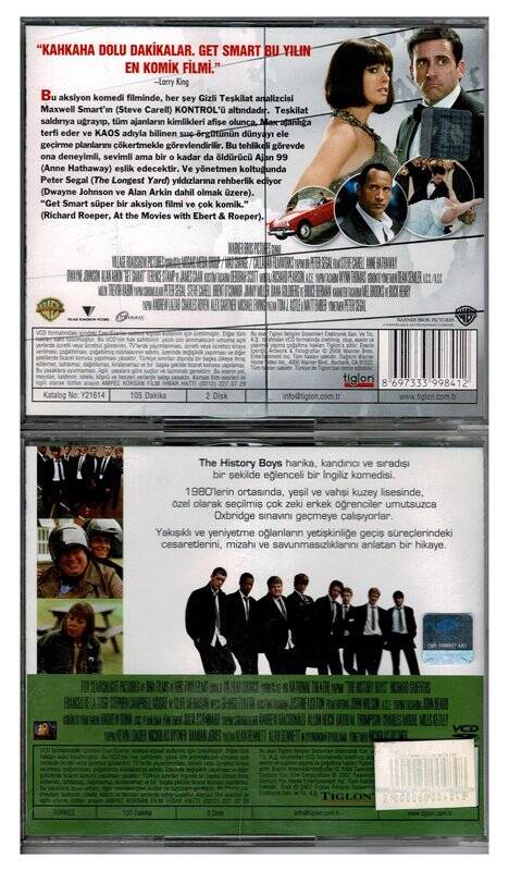 Akıllı Ol Efsane Öğrenciler - 2 Adet VCD Film VCD400 - 2