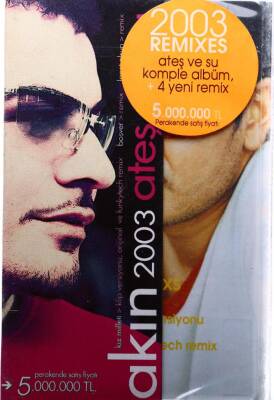 Akın 2003 - Ateş ve Su 2003 Remix Kaset KST2627 - 1