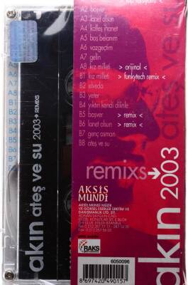 Akın 2003 - Ateş ve Su 2003 Remix Kaset KST2627 - 2