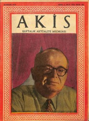 Akis Haftalık Aktüalite Dergisi 29 EYLÜL 1956 - KAPAKCEVAT F.BAŞKUT, PAOLA MORİ VE ROBERT ARDEN ÖLÜM RAPORUNDA,FENERBAHÇE-BEYKOZ MAÇINDAN GÖRÜNÜŞ DRG678 - Gökçekoleksiyon
