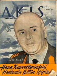 Akis Haftalık Aktüalite Dergisi Sayı 441 8 Aralık 1962 - Benli Belkıs - Kapak İrfan Tansel DRG65 - Gökçekoleksiyon