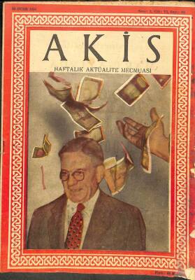 Akis, Haftalık Aktüalite Dergisi Sayı 96 - 28 Ocak 1956 - Clarence B.Randall, Mükerrem Sarol DRG61 - 1