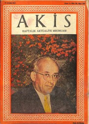 Akis Haftalık Aktüalite Dergisi Sayı19928 ARALIK 1957 - KAPAKTEVFİK İLERİ, BÜLENT ECEVİT, ATLAS HAVAYA FIRLATILIYOR, JAMES DEAN DEVLERİN AŞKINDA DRG644 - Gökçekoleksiyon