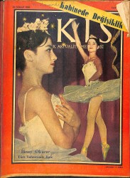 Akis Haftalık Aktüalite Mecmuası 13 Şubat 1961 Sayı 346 - Binay Okurer Türk Sahnesinde Bale - MP'nin Kurucuları Vilayette NDR91992 - Gökçekoleksiyon
