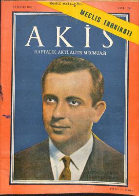 Akis Haftalık Aktüalite Mecmuası 14 Mayıs 1959 Sayı251 - Halim Alyot NDR81597 - 1