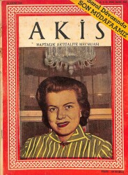 Akis Haftalık Aktüalite Mecmuası 20 Ekim 1956 Sayı128 - Saral Davasında Son Müdafaamız DRG48 - Gökçekoleksiyon