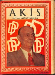 Akis Haftalık Aktüalite Mecmuası 21 Temmuz 1956 Sayı 115 - Basın Onat'a İspat Hakkı Tanıyabilir NDR91996 - Gökçekoleksiyon