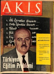 AKİS Haftalık Aktüalite Mecmuası 22 Haziran 1963 - Sancarın İsyancıların Dal Ve Budaklarına Dair Açıklaması DRG1295 - Gökçekoleksiyon