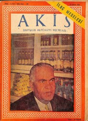 AKİS Haftalık Aktüalite Mecmuası 22 Şubat 1958 Sayı198 Dr. Lütfi Kırdar İlaç Peşinde DRG37 - Gökçekoleksiyon