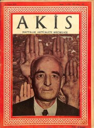 AKİS Haftalık Aktüalite Mecmuası 26 Mayıs 1956 Sayı107 - Cemal Köprülü DRG84 - Gökçekoleksiyon