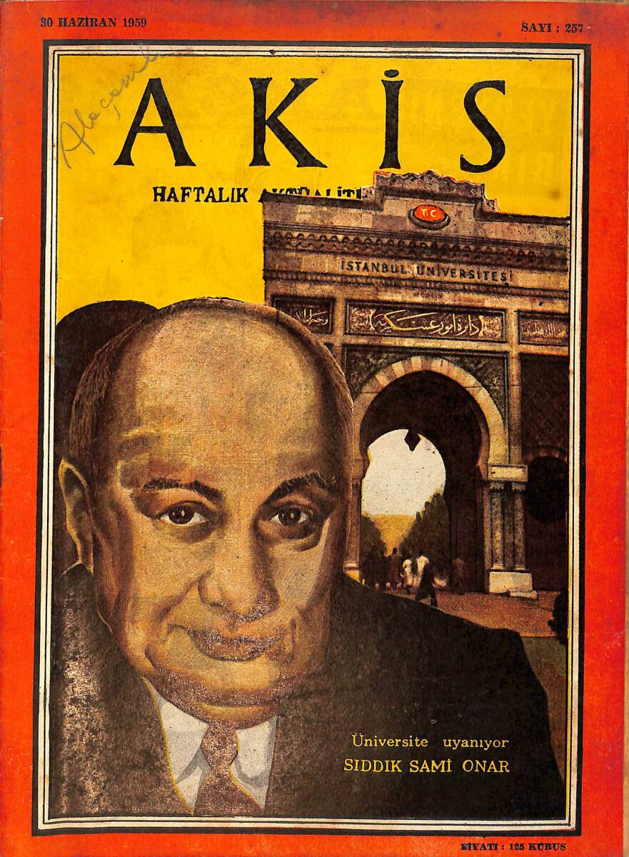 Akis Haftalık Aktüalite Mecmuası 30 Haziran 1959 Sayı 257 - Tekrar Filistin Cephesinde NDR91936 - 1