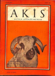 Akis Haftalık Aktüalite Mecmuası 7 Mart 1959 Sayı 244 - İstanbul'daki İrtica Vakası NDR91937 - Gökçekoleksiyon