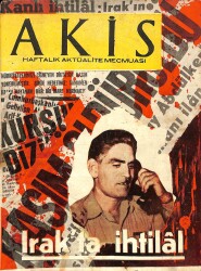 AKİS Haftalık Aktüalite Mecmuası Sayı451 - Irakta İhtilal DRG1296 - Gökçekoleksiyon