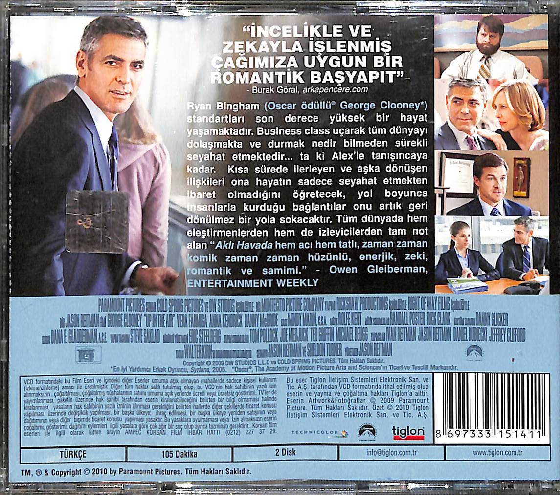 Aklı Havada - Up in the Air (2009) Orjinal VCD Film VCD28588 - 2