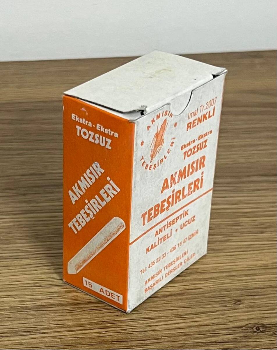 Akmısır Tebeşirleri.Tam Dolu Kutu . AOB4882 - 2