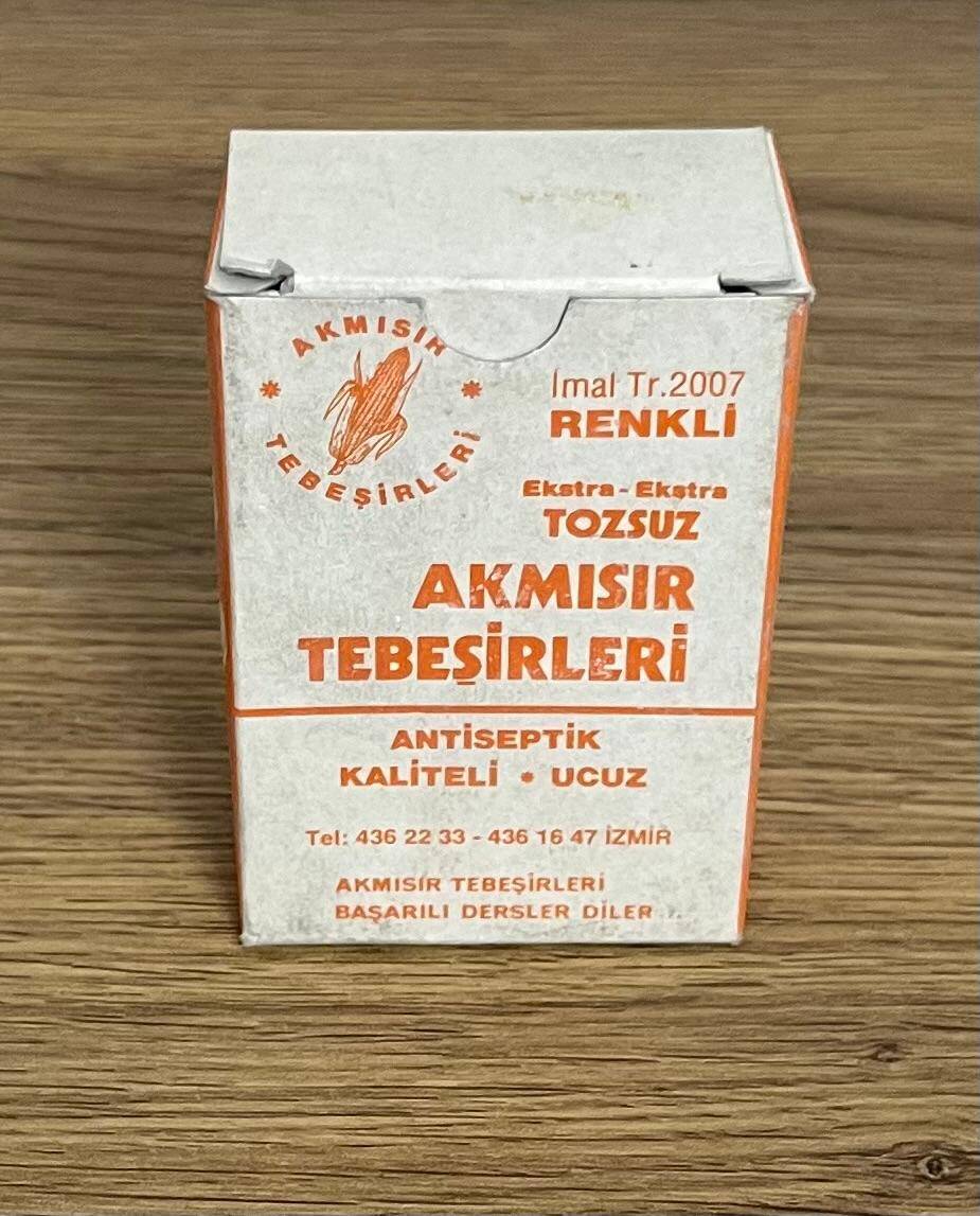 Akmısır Tebeşirleri.Tam Dolu Kutu . AOB4882 - 3