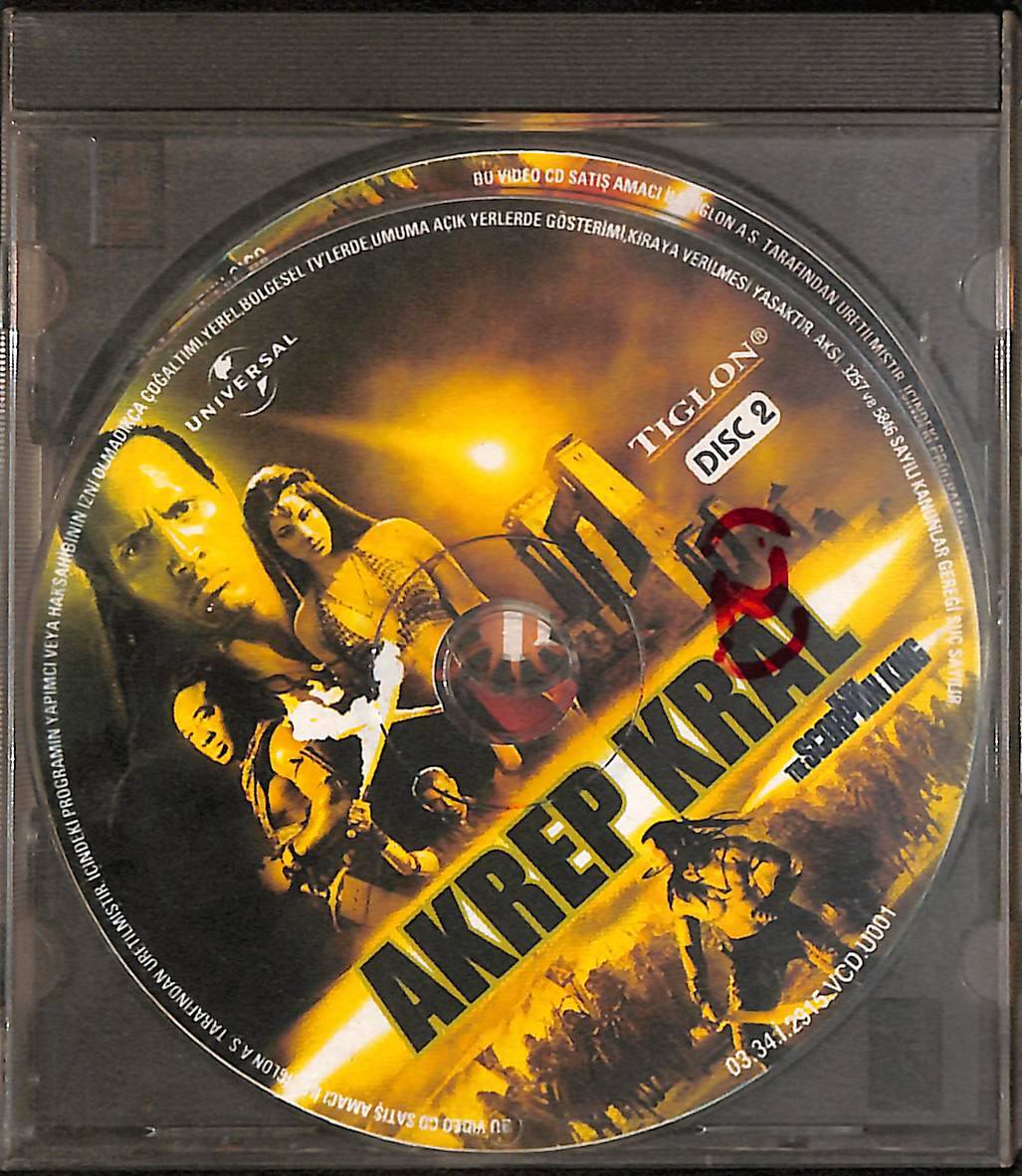 Akrep Kral / The Scorpion King VCD Film VCD27156 - 1
