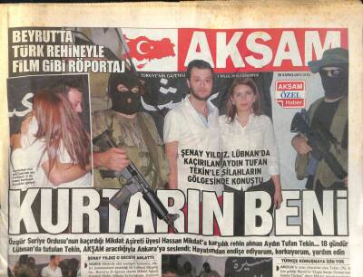 Akşam Gazetesi 1 Eylül 2012 - Ahmedinecad Filistinliler Özgürleşmek İçin Birleşin GZ113344 - 1