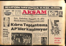 Akşam Gazetesi 1 Mayıs 1966 - Nükleer Savaşta Son Kararı Amerika Verecek GZ60450 - 2