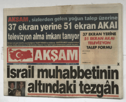Akşam Gazetesi 1 Mayıs 1996 - Metreslerin Bayram İntikamı GZ5698 - 2