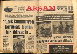Akşam Gazetesi 1 Nisan 1968 - Vatandaş İle Başbakan Demirel GZ60443 - 1