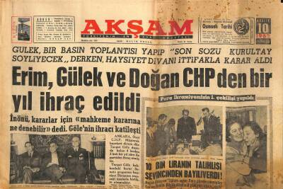 Akşam Gazetesi 10 Aralık 1962 - Diyarbakır Soygununu Memurlar Tertiplemiş GZ115538 - 1