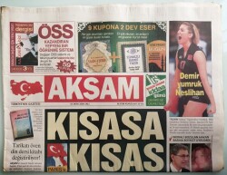 Akşam Gazetesi 10 Ekim 2006 Kadir İnanırdan Çaresiz Bir Aşk Hikayesi -GZ44074 - 2