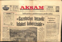 Akşam Gazetesi 10 Eylül 1966 - Gazeteciye Tecavüz Felaket Habercisidir GZ103281 - 1