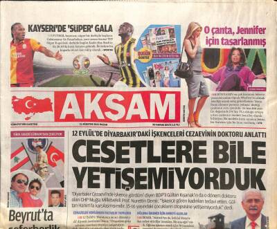 Akşam Gazetesi 11 Ağustos 2013 - Yıldız Sarayı Arşivinden İlk Kez Akşam İçin Çıkarıldı , 1954 New York 5. Cadde GZ106043 - 1