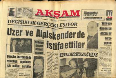 Akşam Gazetesi 11 Aralık 1964 - Yıldız Kenter Ve A. Algan Mankenlik Yapacak GZ82335 - 1