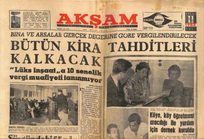 Akşam Gazetesi 11 Eylül 1962 - Ermeni Patriğine Rusyaya Gitme İzni Verilmedi GZ87755 - 1
