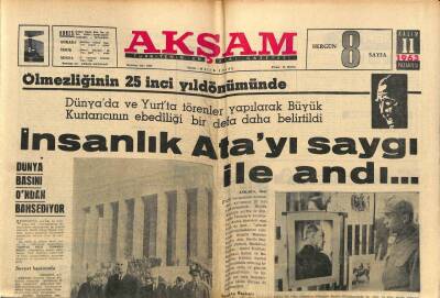 Akşam Gazetesi 11 Kasım 1963 - Türkan Şoray İle Annesi Nihayet Dün Barıştılar GZ87802 - 1
