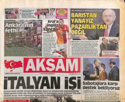 Akşam Gazetesi 11 Mayıs 2013 - Ferrarinin Türkiye Raporu - Coca-Cola Yıla İyi Başladı GZ98233 - 1