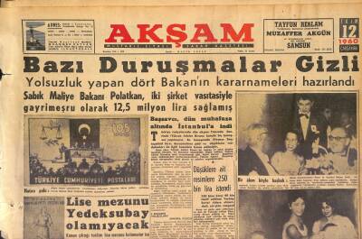 Akşam Gazetesi 12 Ekim 1960 - Anayasada Değişiklikler Yapılmasının Önü Alınıyor - Lise Mezunu Yedeksubay Olamıyacak GZ125308 - 1